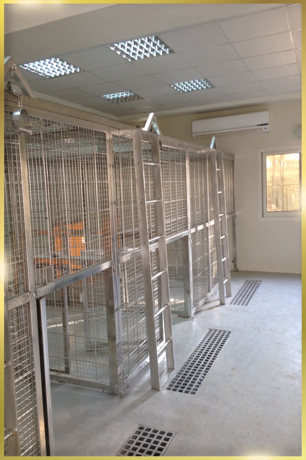 Stainless Steel Animal Housing Contractors for Crowne Prince Zoo