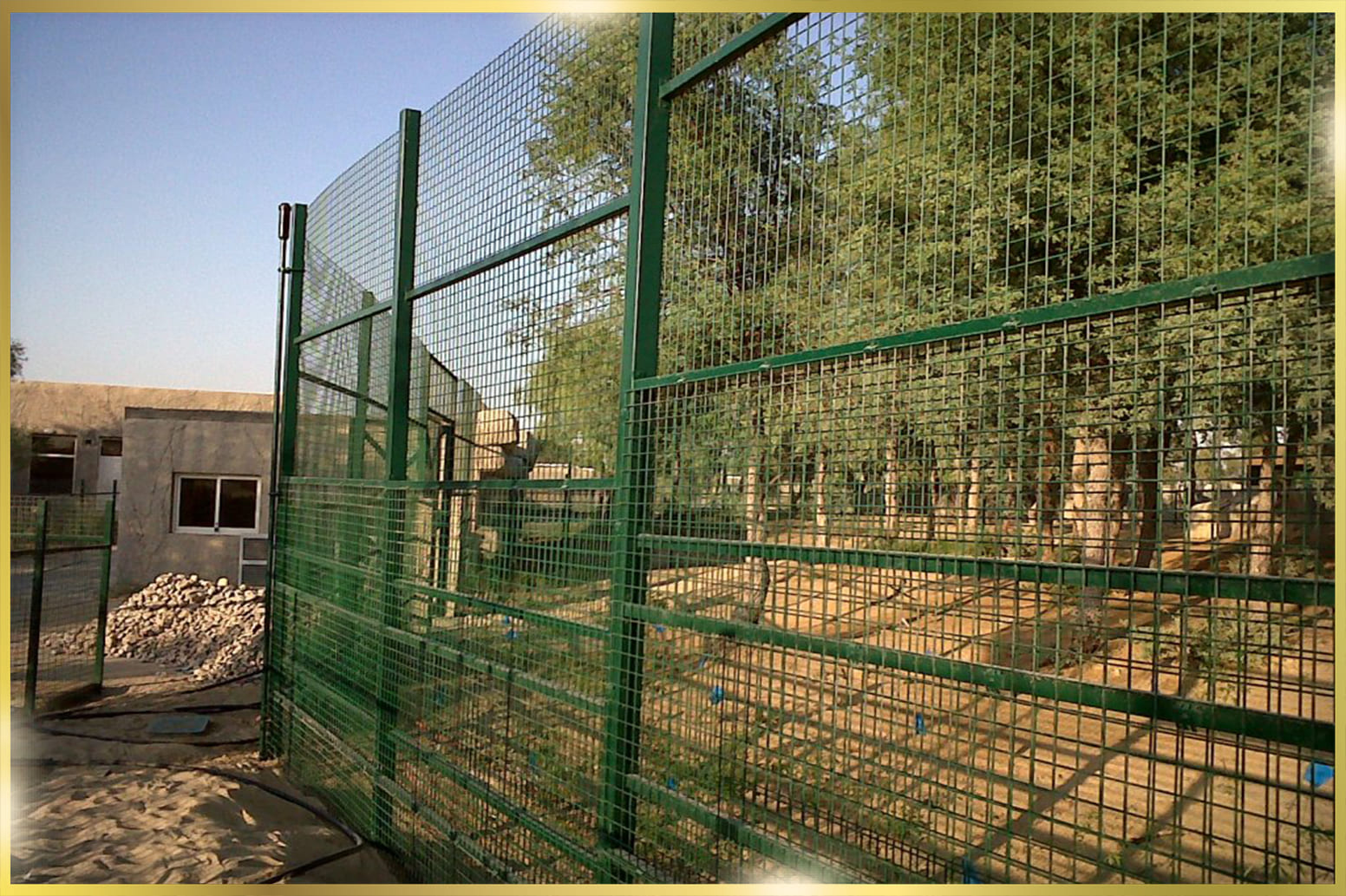 Stainless Steel Cage Mesh Fabricators for Crowne Prince Zoo