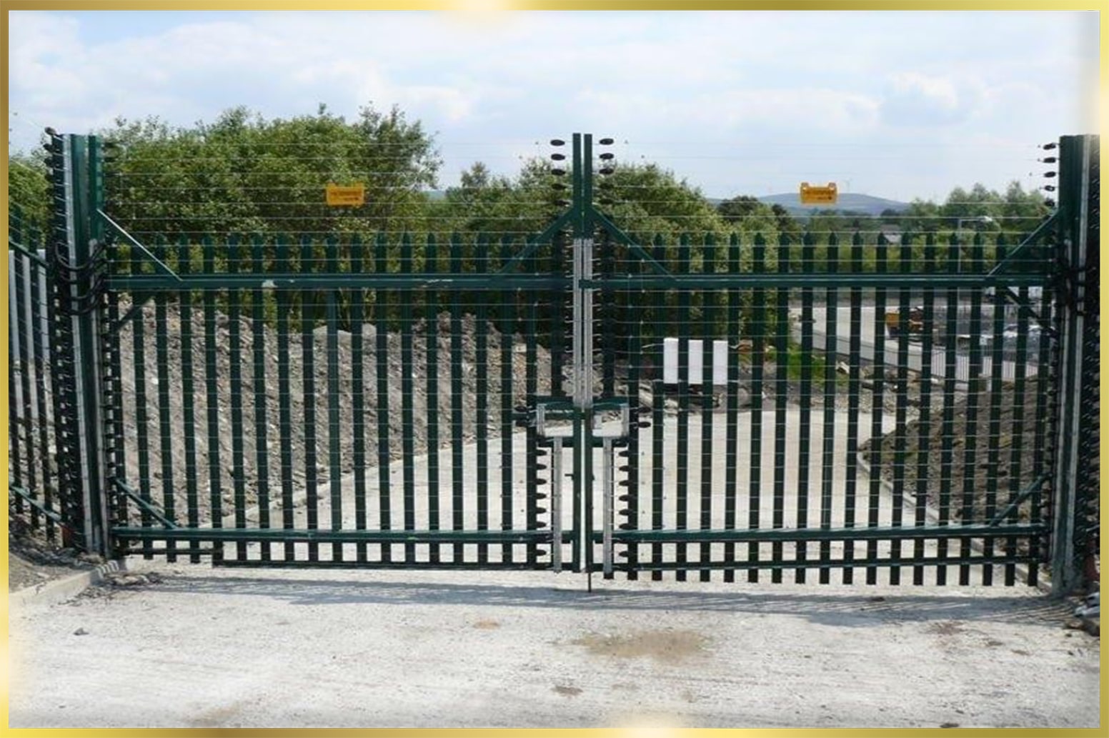 Stainless Steel Electric Gate