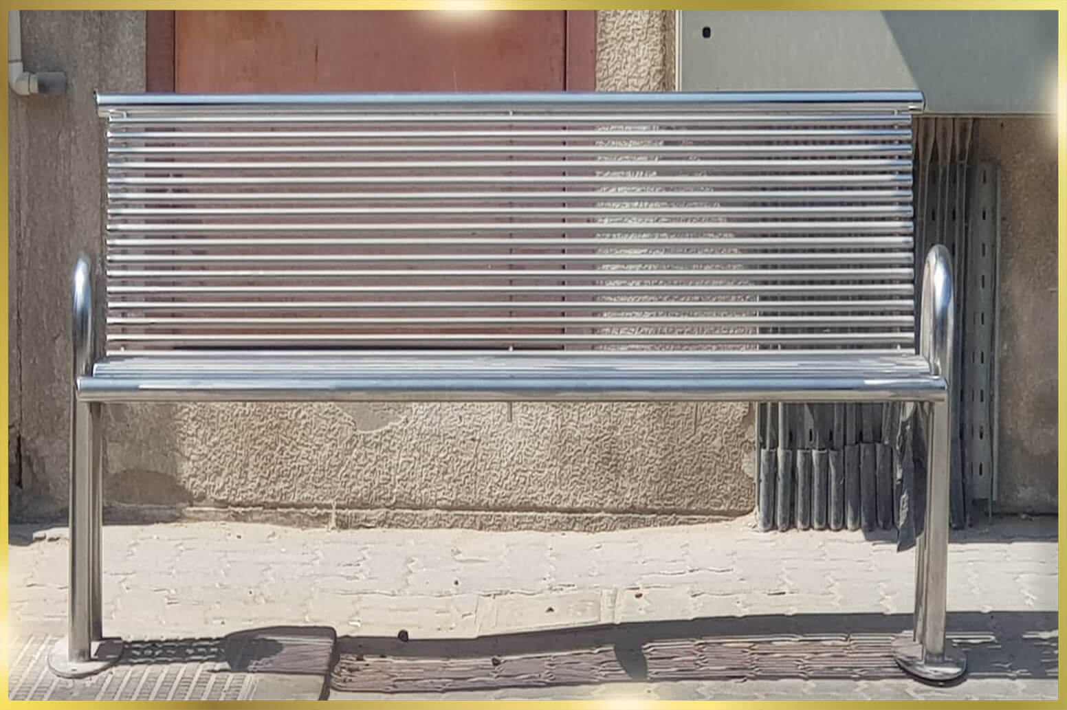 Stainless Steel Park Bench in UAE