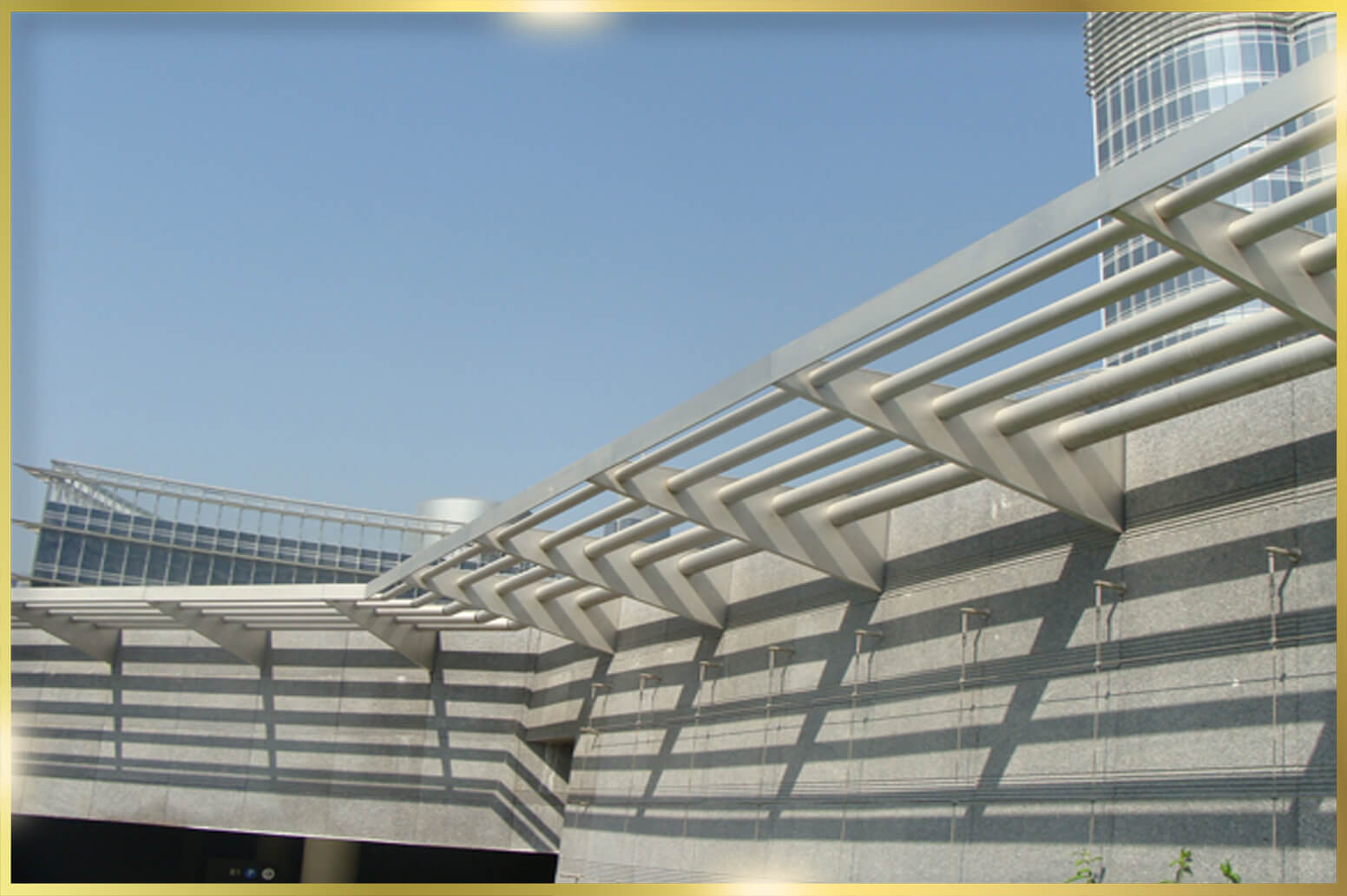 Stainless Steel Architecture in UAE