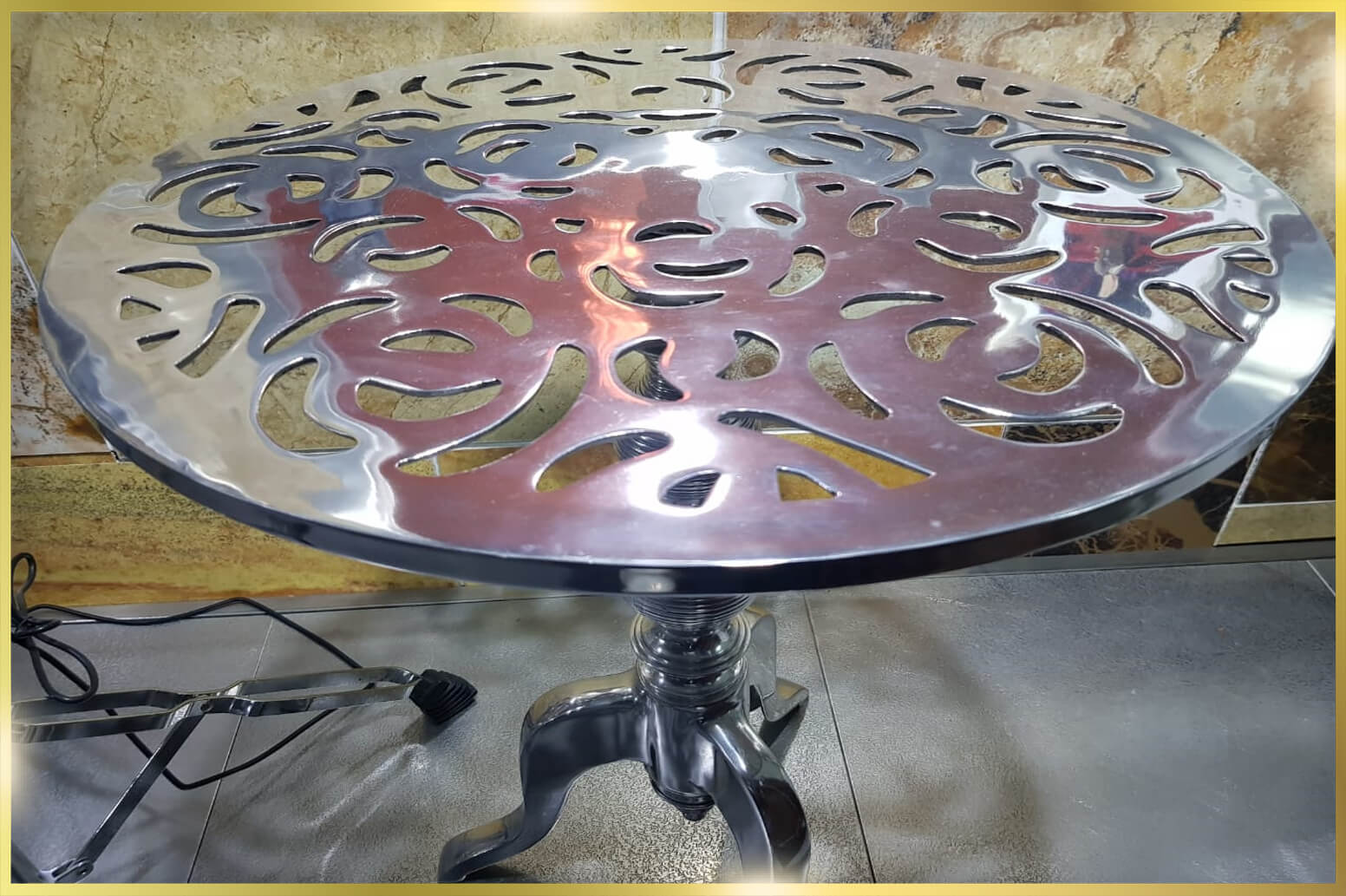 stainless steel architectural table in UAE