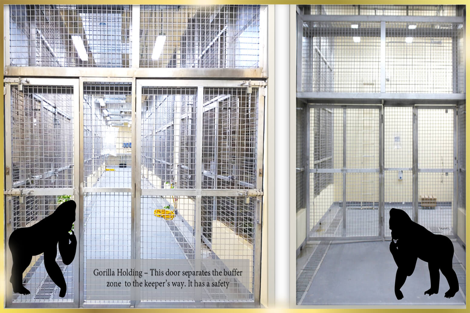Stainless Steel Doors for Animal Housing